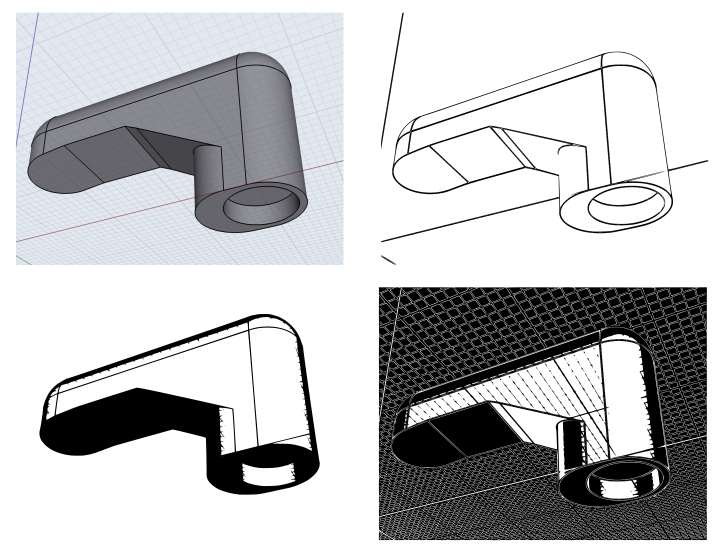 Using
          different Trace Bitmap Modes